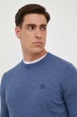 Светр з домішкою вовни North Sails чоловічий легкий колір блакитний (3459652)
