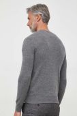 Светр з кашеміру United Colors of Benetton колір сірий легкий (3626283)