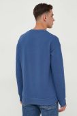 Кофта United Colors of Benetton чоловіча  однотонна колір блакитний