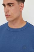 Кофта United Colors of Benetton чоловіча  однотонна колір блакитний