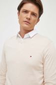 Светр з домішкою кашеміру Tommy Hilfiger колір бежевий легкий (3524576)