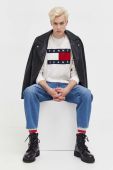 Светр Tommy Jeans чоловічий колір бежевий (3558755)