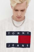 Светр Tommy Jeans чоловічий колір бежевий (3558755)