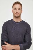 Вовняний светр Joop! чоловічий колір синій легкий