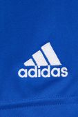 Шорти для тренувань adidas Performance Entrada 22 однотонні висока посадка колір блакитний