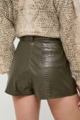 Шорти Twinset жіночі колір зелений однотонні висока посадка