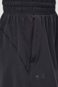 Шорти для тренувань Under Armour Flex колір чорний однотонні висока посадка (3646926)