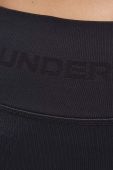 Шорти для тренувань Under Armour колір чорний однотонні висока посадка