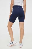 Шорти для тренувань Reebok Workout Ready Basic колір синій однотонні висока посадка