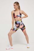 Шорти для тренувань P.E Nation Cyper візерунок висока посадка колір барвистий