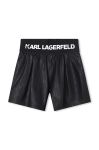 Дитячі шорти Karl Lagerfeld колір чорний візерунок (3422235)