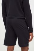 Бавовняні шорти лаунж BOSS колір чорний (3510476)