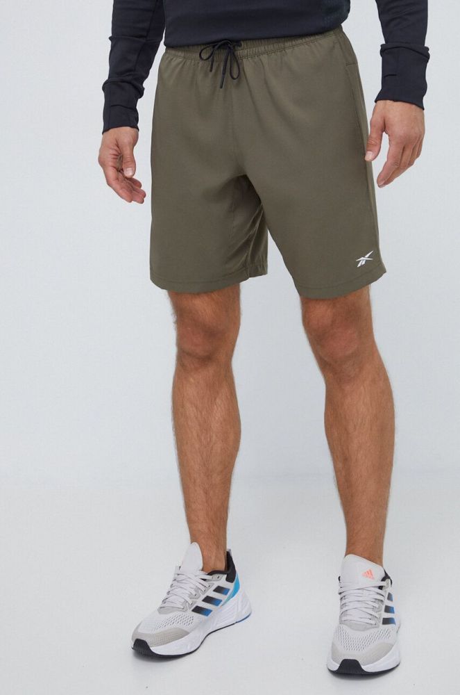 Шорти для тренувань Reebok Workout Ready колір зелений (3682692)