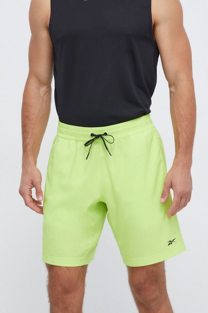 Шорти для тренувань Reebok Workout Ready колір зелений (3682538)