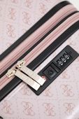 Валіза Guess колір рожевий (3294239)