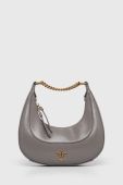 Шкіряна сумочка Pinko колір сірий (3432483)