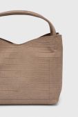Замшева сумочка Furla колір бежевий (3342947)