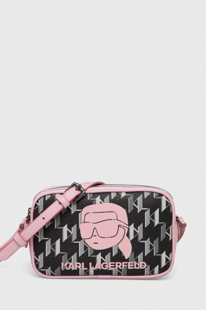 Сумочка Karl Lagerfeld колір рожевий (3352086)