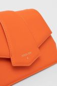 Шкіряна сумочка Patrizia Pepe колір помаранчевий (3375419)