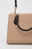 Шкіряна сумочка MICHAEL Michael Kors колір бежевий (3395286)