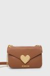 Сумочка Love Moschino колір коричневий (3382098)