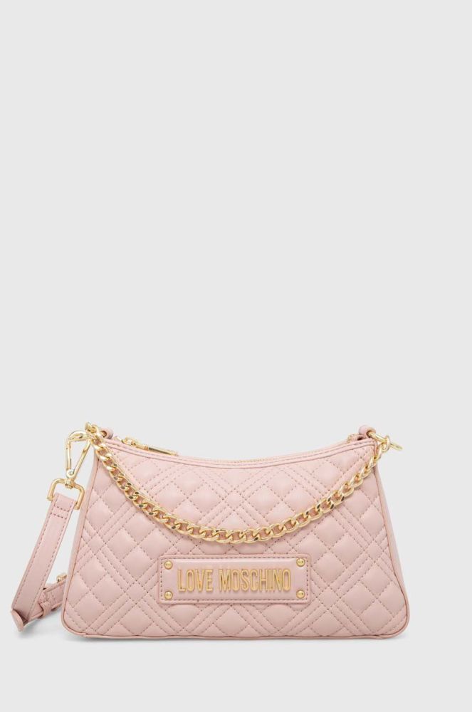 Сумочка Love Moschino колір рожевий (3382103)
