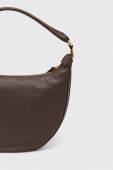 Шкіряна сумочка Coccinelle колір коричневий (3529557)