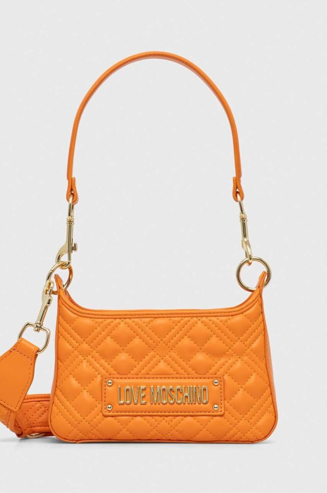 Сумочка Love Moschino колір помаранчевий (3622627)