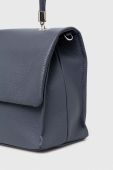 Шкіряна сумочка Twinset колір синій