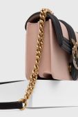 Шкіряна сумочка Pinko колір бежевий (3542715)