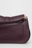 Шкіряна сумочка Furla Flow колір фіолетовий