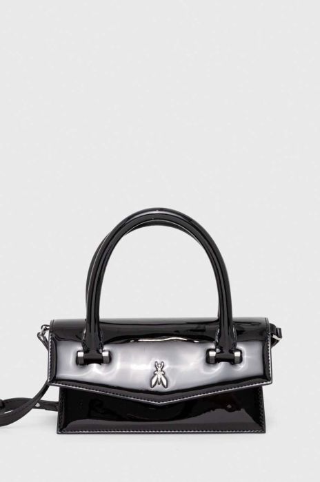 Шкіряна сумочка Patrizia Pepe колір чорний (3635511)