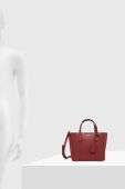 Шкіряна сумочка Tory Burch колір бордовий (3542732)