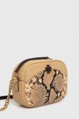 Шкіряна сумочка Tory Burch колір бежевий (3542733)