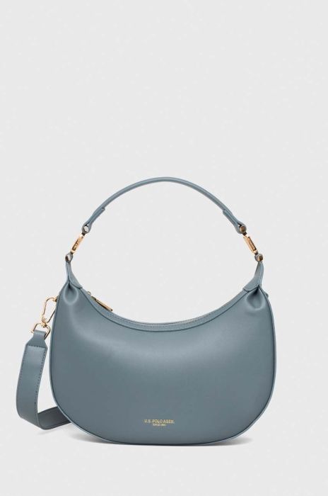 Сумочка U.S. Polo Assn. колір блакитний (3674508)