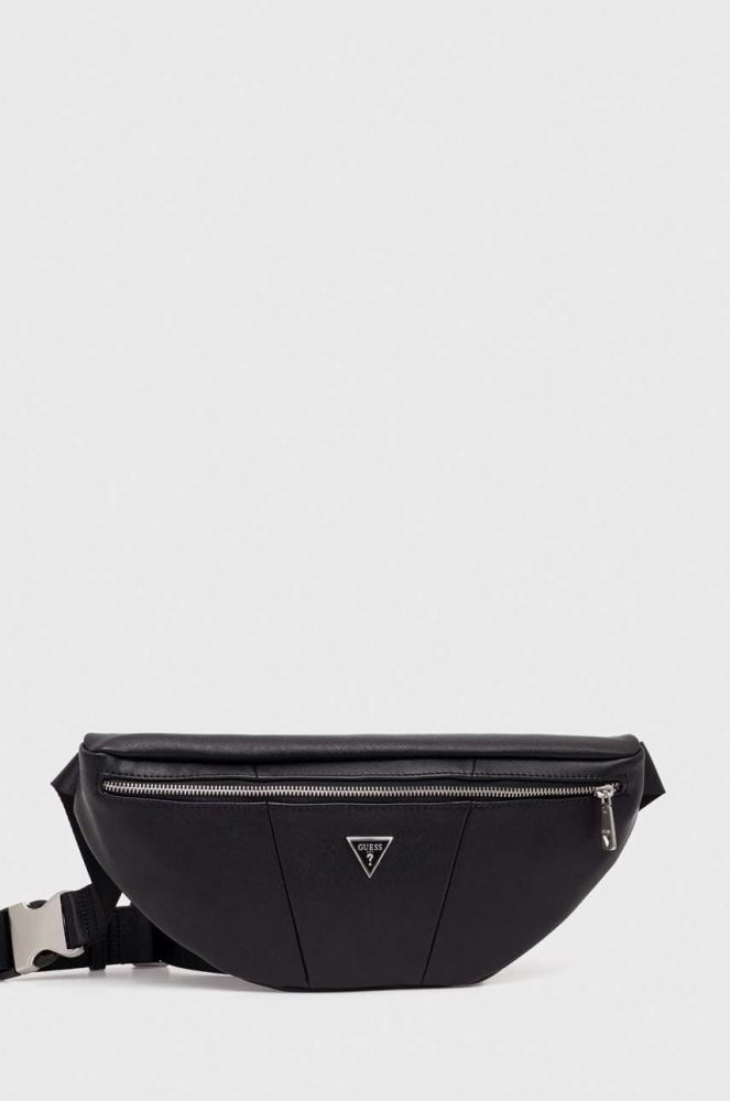 Сумка на пояс Guess колір чорний (3342966)