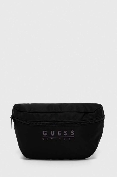 Сумка на пояс Guess колір чорний (3395314)