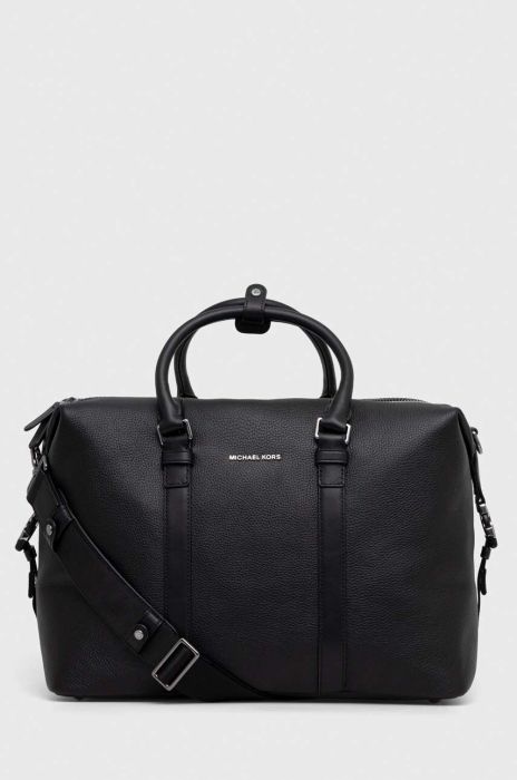 Шкіряна сумка Michael Kors колір чорний (3459752)