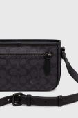 Сумка Coach чоловіча колір сірий