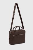 Шкіряна сумка Tiger Of Sweden колір коричневий