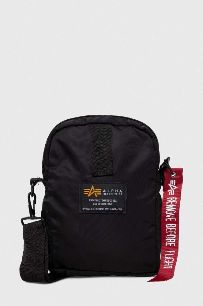 Сумка Alpha Industries колір чорний 196924.03-Black