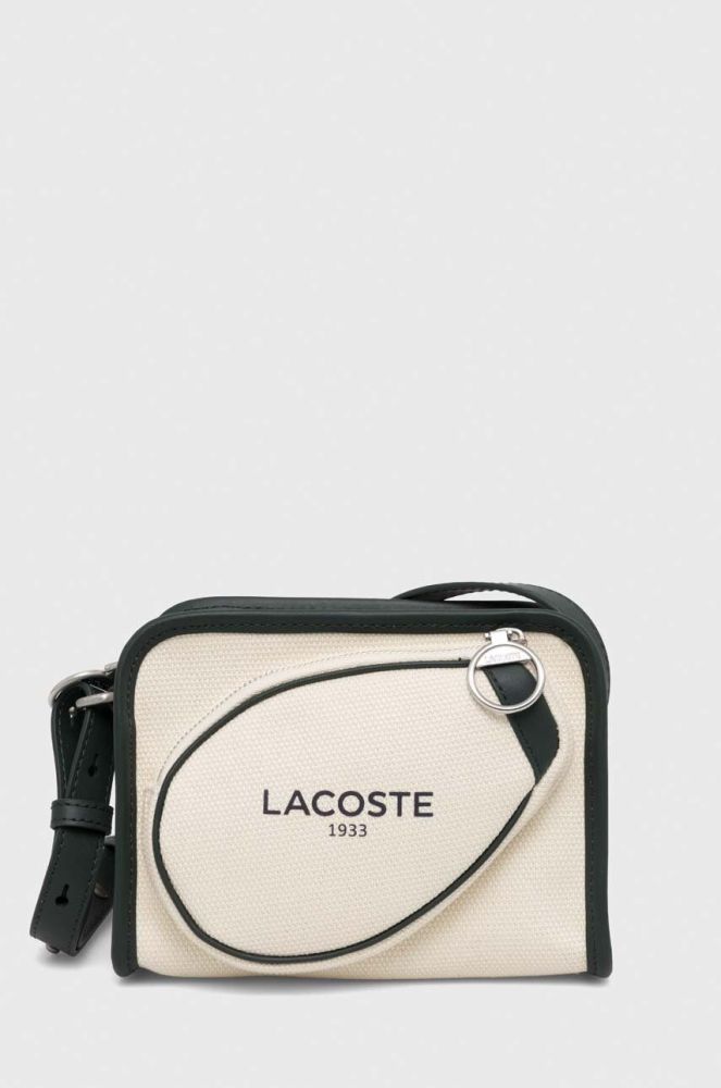 Сумка Lacoste колір бежевий