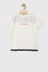 Дитяча футболка Guess колір білий з принтом (3294305)