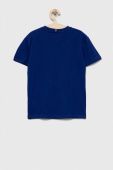 Дитяча бавовняна футболка Tommy Hilfiger колір синій з принтом (3313581)