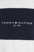 Дитяча бавовняна футболка Tommy Hilfiger колір сірий візерунок (3325622)
