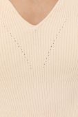 Топ Notes du Nord Hollie Knitted жіночий колір бежевий