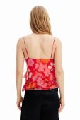 Блузка Desigual колір червоний