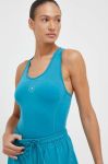 Топ для тренувань adidas by Stella McCartney TruePurpose колір бірюзовий