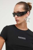 Футболка Rotate жіноча колір чорний