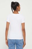 Бавовняна футболка Moschino Jeans колір білий (3403050)